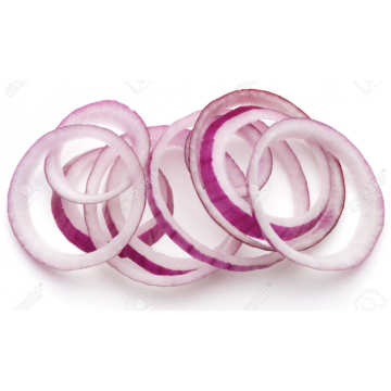 Red onion rings 3mm